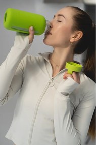 Bottiglia bottiglia da viaggio verde 720 ml Electric Lime – Muuki