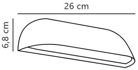 Nordlux - Applique da esterno LED FRONT 9,5W/230V IP44
