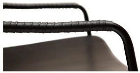 Poltrona in similpelle nera Boto - DAN-FORM Denmark