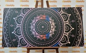 Stampa su tela – Mandala dorata