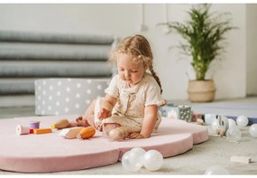 Tappeto da gioco a forma di nuvola in gommapiuma: rosa