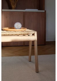 Panchina di colore naturale Klupa – Gazzda