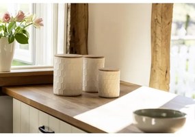 WENKO 54222100 - Scatola MAYA 13x17 cm bianco/marrone