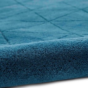 Tappeto di lana blu , 150 x 230 cm Kasbah - Think Rugs