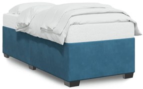 Giroletto Blu 80x200 Cm İn Velluto /