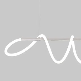 ONLI - Lampadario LED a sospensione con filo AMANDA LED/40W/230V 4500K cromo opaco