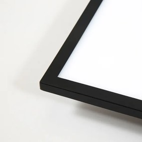 Brilagi - Plafoniera LED SLIMFRAME LED/25W/230V 30x30 cm nero
