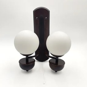 Brilagi - LED Applique COTTAGE 2xG9/40W/230V faggio/bianco