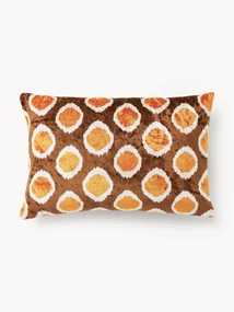 Copricuscino in viscosa con motivo jacquard tessuto Eddie