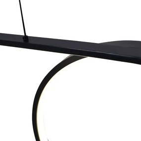 Lampadario LED sospeso su cavo ODETTA LED/42W/230V 4000K nero