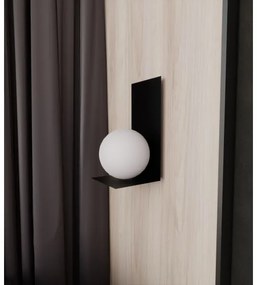 Applique FORM 1xE14/10W/230V nero