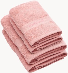 Set di 4 asciugamani in cotone Simply Bath