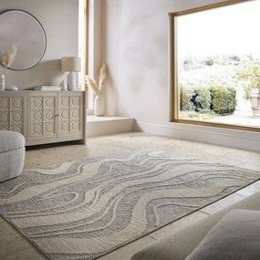 Tappeto grigio lavabile 160x223 cm Calder – Flair Rugs