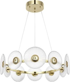 LAMPADA A SOSPENSIONE DA SOFFITTO SWE071-CP 60cm GOLD