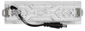 Faro LED da Incasso 12W Foro 140x35mm Bianco Colore Bianco Naturale 4.000K