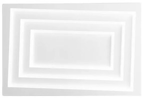 Plafoniera LED LED-HYPNOTIC-PL60X40 bianco IP20 cct da bianco caldo a bianco freddo con regolazione di temperatura LUCE AMBIENTE DESIGN