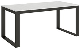 Tavolo allungabile Tecno Evolution con diverse rifiniture, Quercia Natura / 440 cm / Sostegno centrale