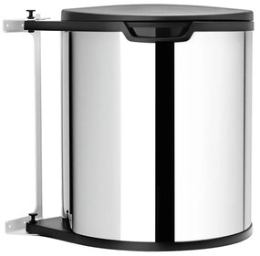 Pattumiera estraibile Built-In BRABANTIA manuale grigio 15 L