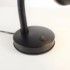 JUST LIGHT. 11080-18 - Lampada da tavolo flessibile FLEXI 1xE27/25W/230V nera