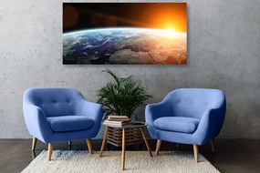 Quadro su tela – Vista del pianeta dallo spazio