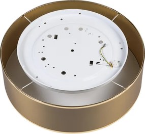 Plafoniera LED SIRJA LED/36W/230V Ø 45 cm marrone/oro