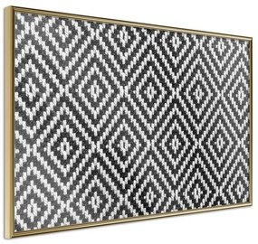 Poster  Moving Pattern  Cornice Quadri Cornice d'oro, Larghezza x Altezza Home decor 60x40