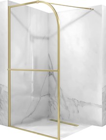 Parete doccia Rea Sky Brush Gold 100