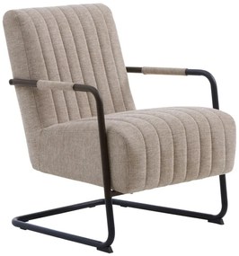 Poltrona beige Trout - Unique Furniture