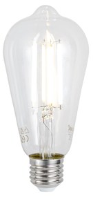 Lampadina LED dimmerabile intelligente E27 ST64 7W 806LM 2700-6500K