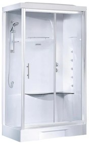 Cabina doccia idromassaggio rettangolare CAYENNE 70 x 100 cm