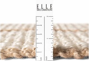 Tappeto in juta tessuto a mano color crema 160x230 cm Harvest Sierra - Elle Decoration