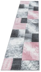 Passatoia rosa-grigio 80x300 cm Hawaii - Ayyildiz Carpets