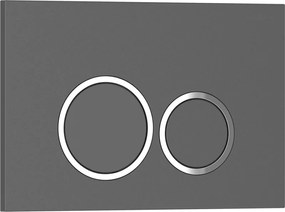 Mexen Tex 01 pulsante di risciacquo, grigio - 6101-05