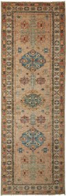 Kazak Tappeto orientale 250 x 80 Marrone (Pakistan) Annodato A Mano
