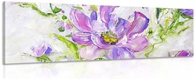 Stampa su tela – Fiori dipinti in versione estiva