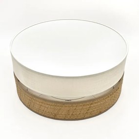 Plafoniera LED SIRJA BOHO LED/20W/230V Ø 35 cm beige/crema