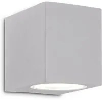 Applique Da Parete Contemporaneo Up Alluminio Grigio 1 Luce G9 15W Ip44