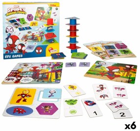 Gioco Educativo Spidey 24,5 x 0,2 x 24,5 cm (6 Unità) 10 in 1