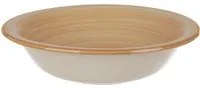 Piatto fondo ceramica 21,5 cm marrone Mirage