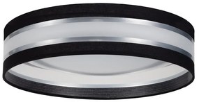 Plafoniera LED CORAL 1xLED/24W/230V nera/argento