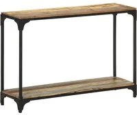 Tavolo Consolle 110x30x75 cm in Legno Massello di Recupero 320257