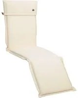 Cuscino da esterno per deckchair, 184x46 cm con volant - Cuscino Da Esterno Per Deckchair, 184x46 Cm Con Volant Colore Ecru