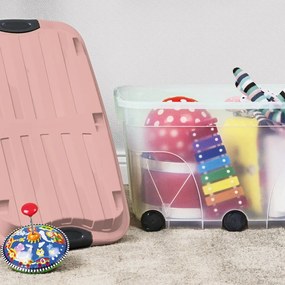 Scatola di plastica con coperchio Roller - Rotho