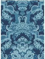 Cole & Son Carta da parati Lola - China Blues on Midnight