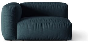 Modulo divano blu scuro (angolo sinistro) Martina - Micadoni Home