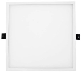 Pannello LED 24W da incasso Quadrato, Foro Tondo Ø205mm, CCT Colore Bianco Variabile CCT