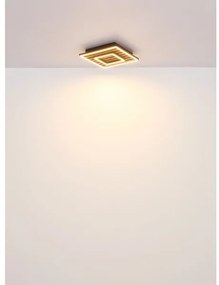 Globo 67345D - Lampada LED da soffitto WOODY LED/18W/230V 3000K 30x30 cm