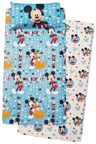 Completo letto singolo Mickey Mouse Star in cotone