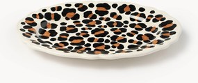Piatto da portata fatto a mano Leopardo