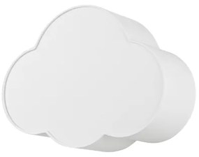 Brilagi - Plafoniera per bambini NIMBUS MINI 2xE27/15W/230V 31x43 cm bianca